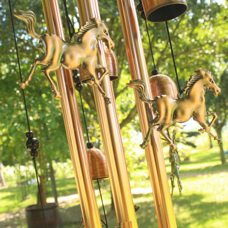 🎐Copper Horse Wind Chimes (𝐌𝐨𝐫𝐫𝐢𝐬𝐨𝐧 𝐇𝐚𝐧𝐝𝐦𝐚𝐝𝐞®)