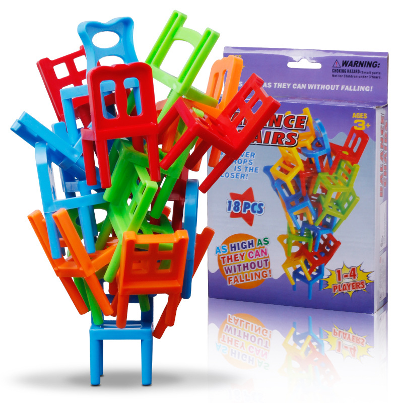 🔥Early Christmas Hot Sale 50% OFF🎁Chairs Stacking Tower Balancing Game