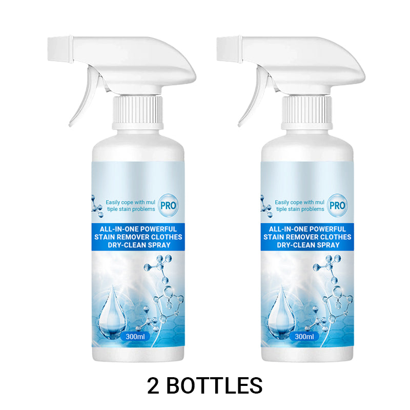 🔥Last Day Promotion 48% OFF-🎁- All-in-One Powerful Stain Remover Clothes Dry-Clean Spray