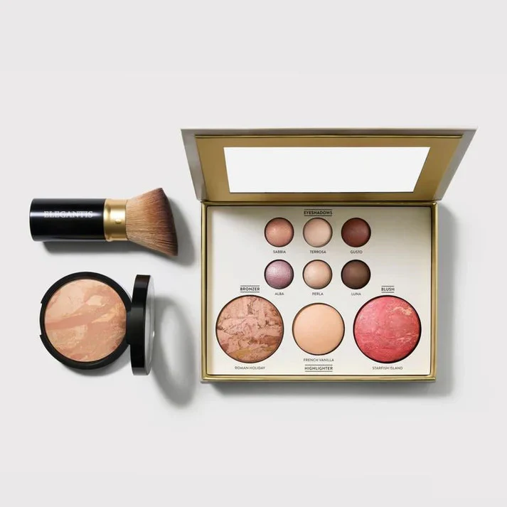 🔥 💄Baked Starter Kit (3PC) | Full Face Palette + Foundation + 🖌️Kabuki Brush✈️ Buy 2 Get Free Shipping