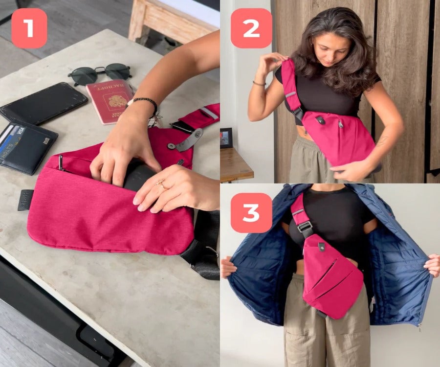 🔥Last Day Promotion 70% OFF🔥Anti-Theft Secure Crossbody Bag⚡Buy 2 Free Shipping