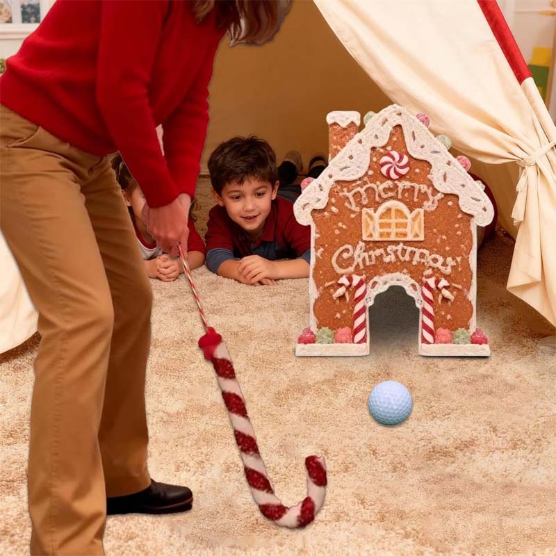 🎄TikTok Christmas Final Day Sale – 70% OFF✨Christmas Gingerbread Golf Game Set🎅