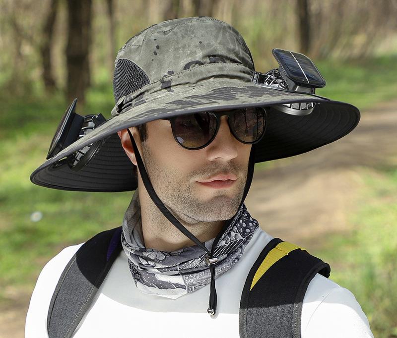🎁Best father‘s Day Gifts❤2025 New Ultralight Solar Fan Sun Hat 🌞– Lighter Than a Baseball!⚾(Only 11oz)