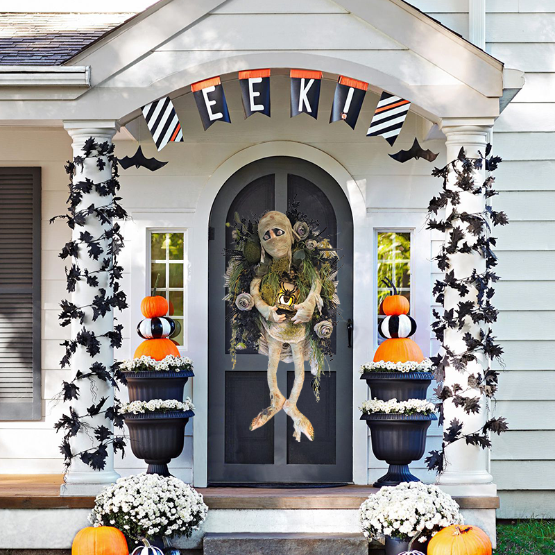 🎃Limited Time Offer💀Mummy Halloween Wreath