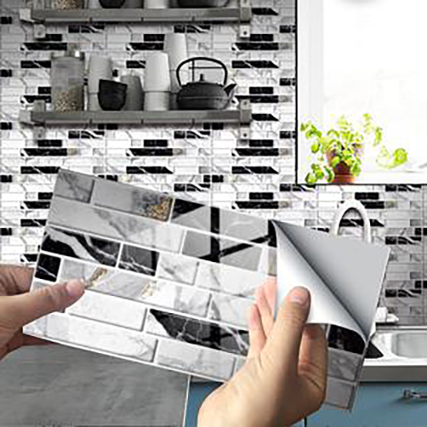 (Mother's Day Promotion- 50% OFF) Creative Home Beautification 3D Tile Stickers(12 PCS)