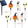 ⏰LAST DAY SALE 50% OFF🔥6-Pack LED Solar Halloween Ground Lights