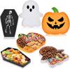 🔥Last Day 50% OFF -Figural Ghost Halloween Snackle Box Food Storage Container