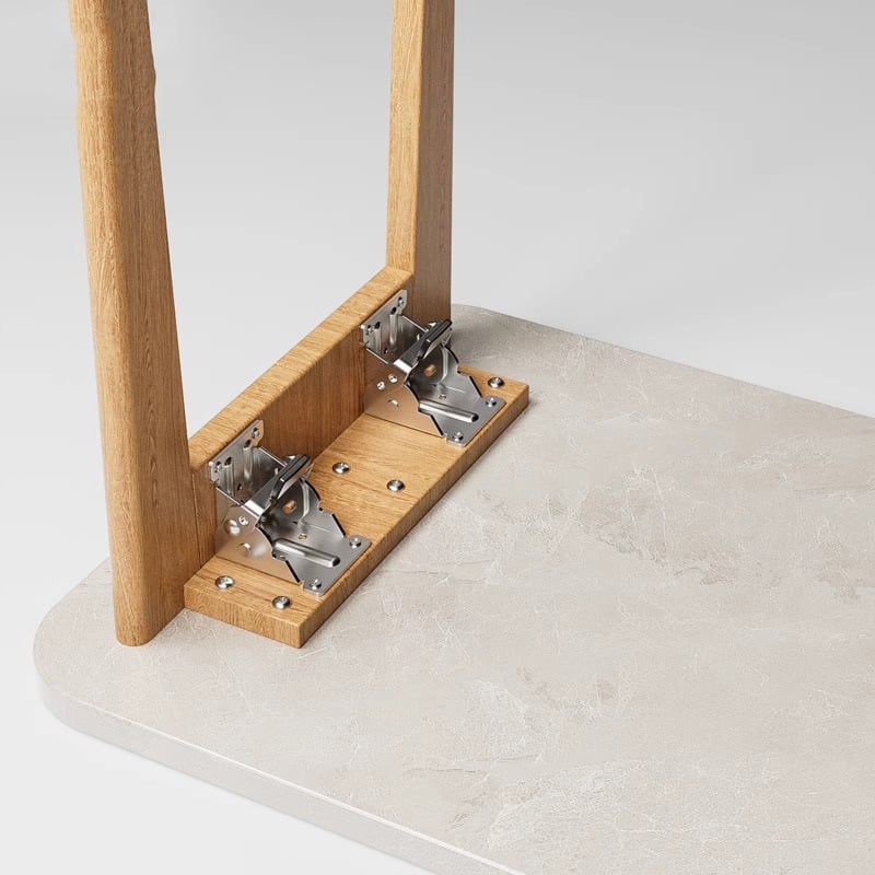 ⏰LAST DAY SALE 50% OFF💥Heavy-Duty Folding Brackets with 90° Lock – Space-Saving Steel Hinges