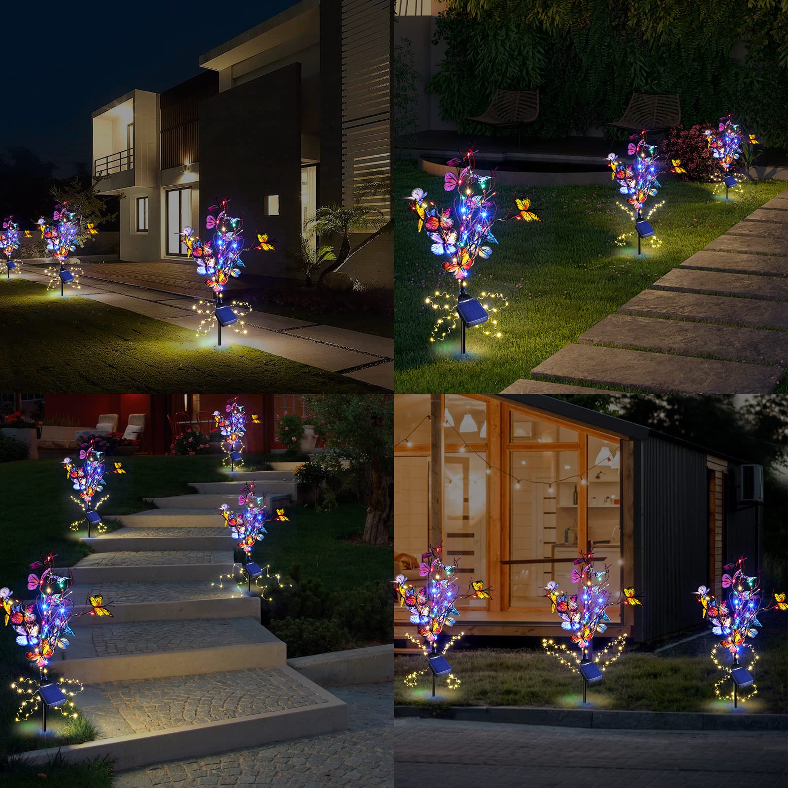 🔥LAST DAY SALE 50% OFF💕🦋Solar Outdoor Butterfly Lights💐