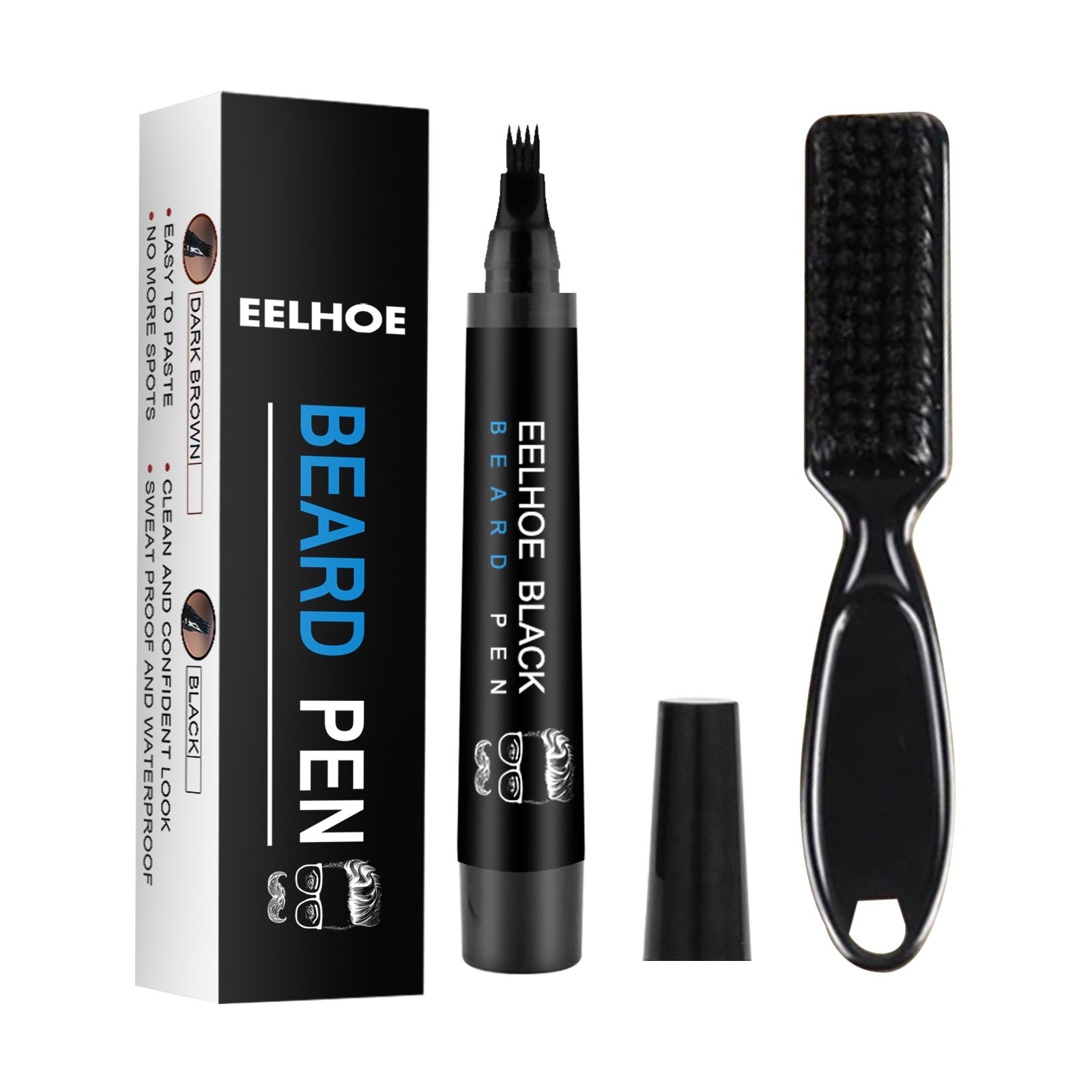 EELHOE™ Beard Filling Pen Kit- Perfect Beard Shaping Kit- 🎉2023 New Year Sale 50% OFF