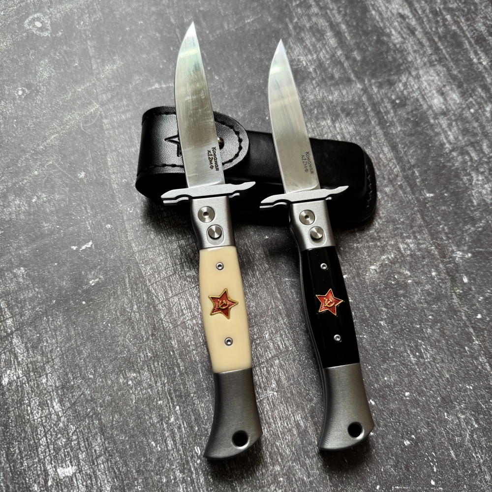 Semi-automatic outdoor EDC high quality folding knife