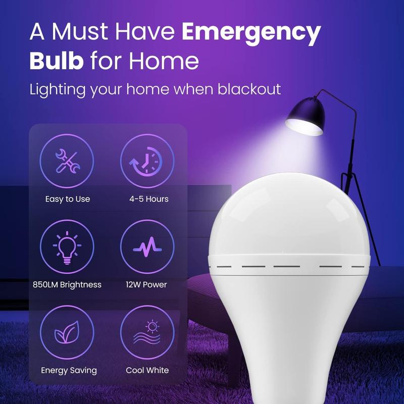 🔥HOT SALE 49% OFF✨Rechargeable Emergency Light Bulbs