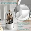 🪥 Dustproof Rotating Toothbrush & Makeup Brush Holder