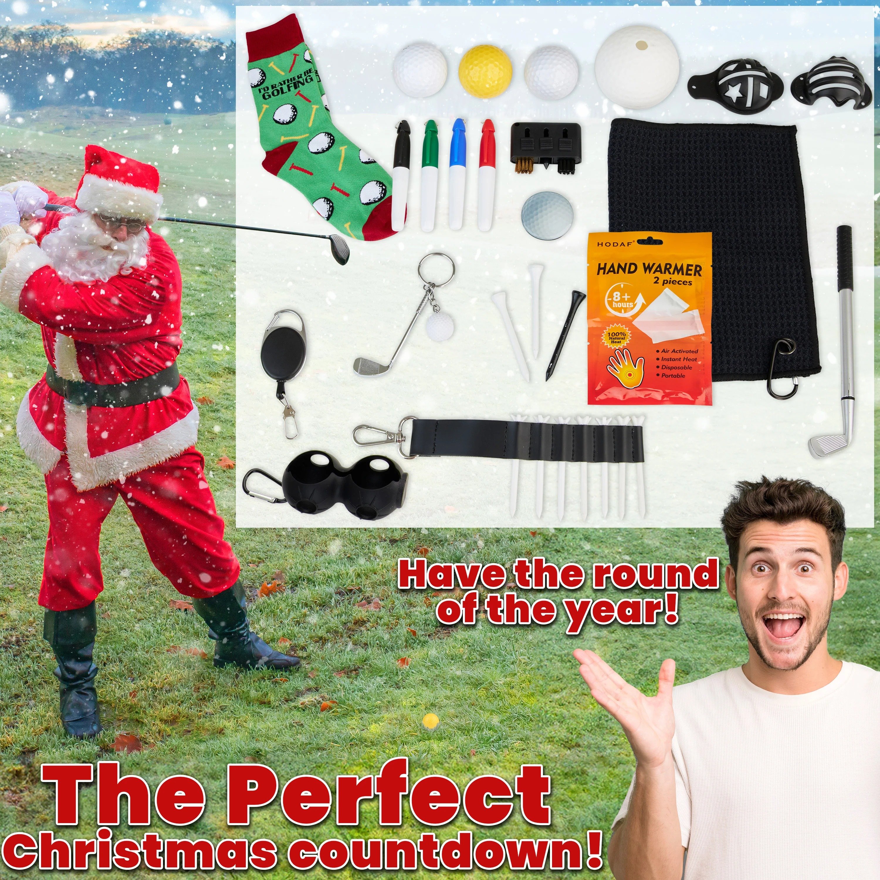 🎄Christmas Gift for Golfers⛳2025 Golf Advent Calendar