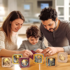 🎁3D Wooden Puzzle Night Light