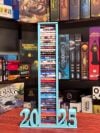 📕2025 Reading Challenge Bookshelf with 50 Mini Books