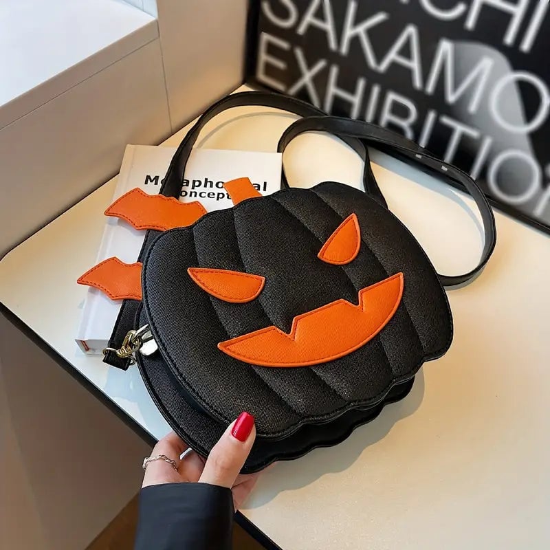 🔥Last Day Promotion - 60% OFF🎁🎃🎀Halloween crossbody pumpkin bag🎀