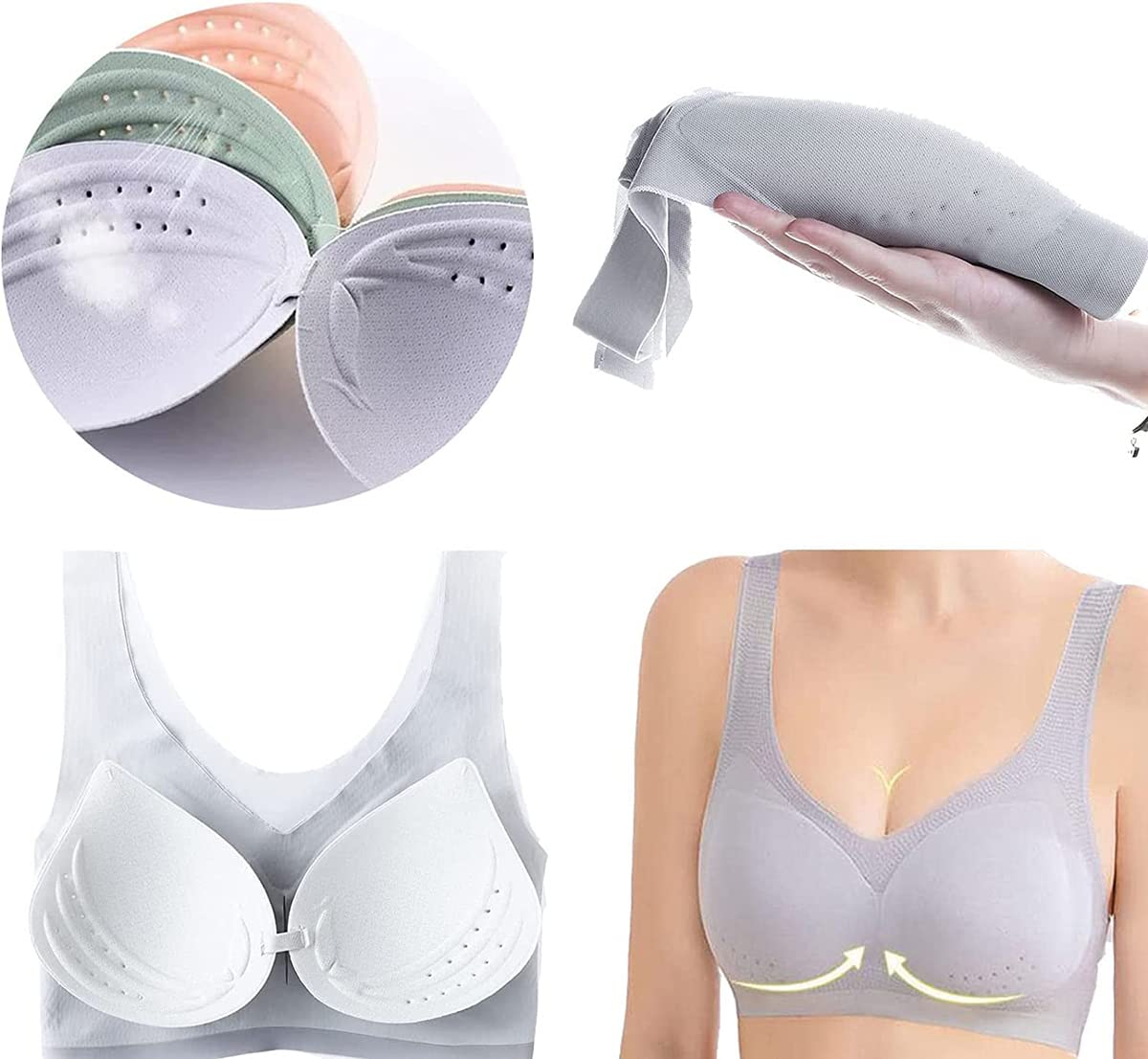 💓Mother's Day Gift 50% OFF🎁Ultra-thin Ice Silk Lifting Bra, BUY 2 FREE SHIPPING