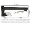 Multi-Purpose Axe for Outdoor Camping with Sheath and Survival Gear