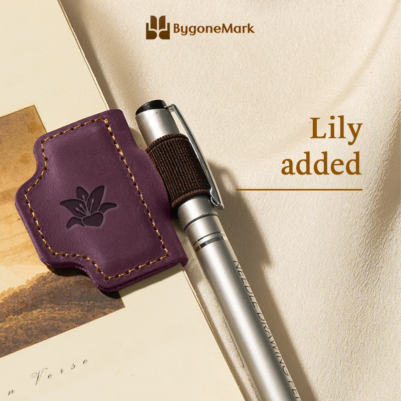 🔥Last Day Promotion 50% OFF🔥Personalized Magnetic Leather Pen Holder Bookmark
