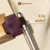 🔥Last Day Promotion 50% OFF🔥Personalized Magnetic Leather Pen Holder Bookmark