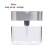 Early Christmas Hot Sale 50% OFF- 2-in-1 Soap Pump Dispenser and Sponge Holder(Buy 2 Free Shipping)