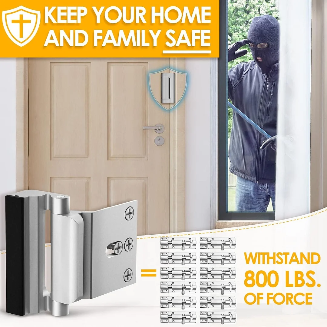 🔥Exclusive Summer Sale 50% OFF - 🔒2024 Updated Home Security Door Locks -🎁BUY 2 FREE SHIPPING