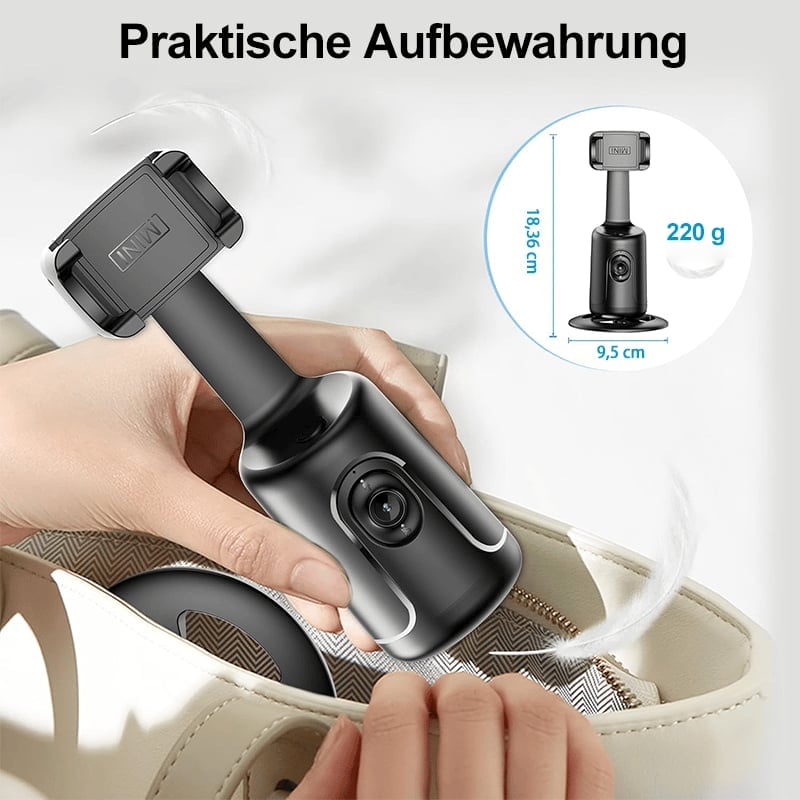 🔥Letzter Tagesangebot: 49 % Rabatt🔥 Intelligentes Telefonstativ mit KI-Gesichtserkennung🤳