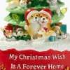 🎄My Christmas Wish Is A Forever Home For Every Dog-🐕Hand Crafted Light Up Resin Christmas Tree