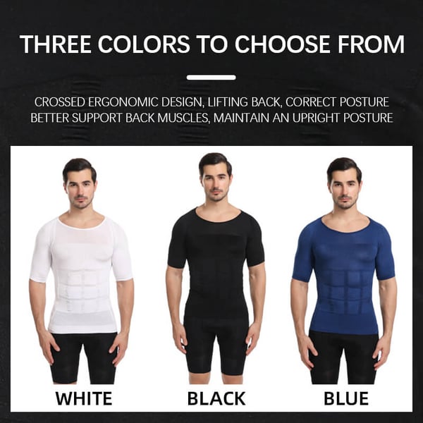 🔥Last Day Promotion 70% OFF-🔥-MEN'S SHAPER COOLING T-SHIRT