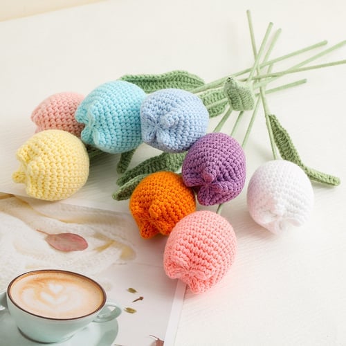 TikTok Last Day Promotion -60% OFF🎉Crochet tulip bouquet