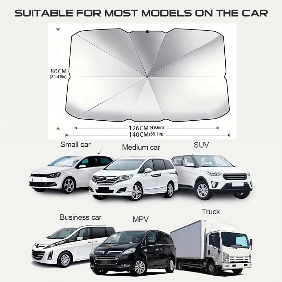 🔥Last Day Promotion 50% OFF🔥2025 Foldable Anti-UV Windshield Sunshade