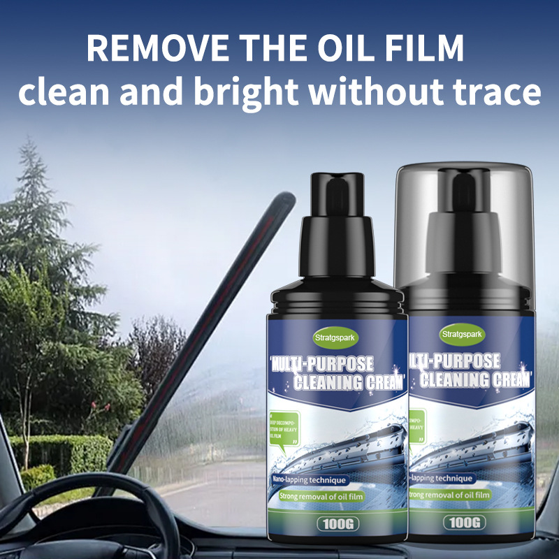 🔥Last Day Promotion 50% OFF🔥Car Glass Oil Film Remover - Buy 2 Get 1 Free