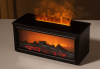 🎁TikTok Last Day Sale - 70% OFF🔥Flame Fireplace Aroma  Diffuser Humidifier Night Light Aromatherapy Timer Gift Atmosphere