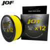 JOF 12 Strands Braided PE Fishing Line 100M-500M