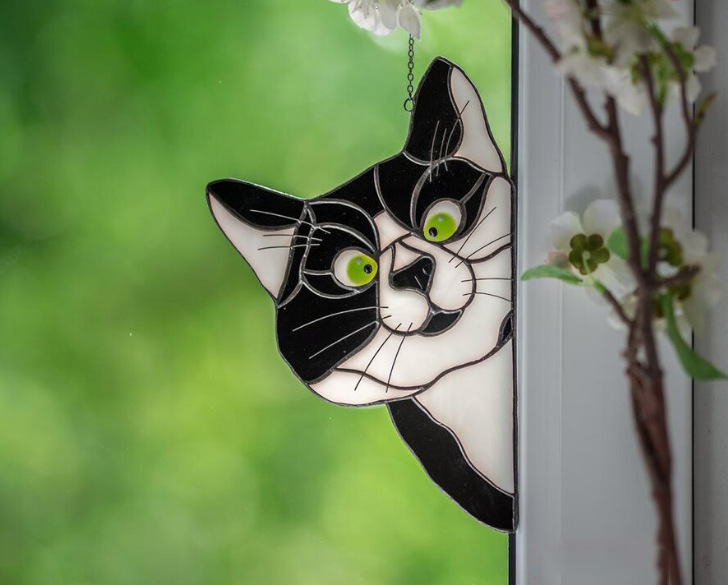 Early Christmas Hot Sale 50% OFF - Cat Suncatcher Perfect Gift For Cat Lovers(BUY 4 FREE SHIPPING NOW）