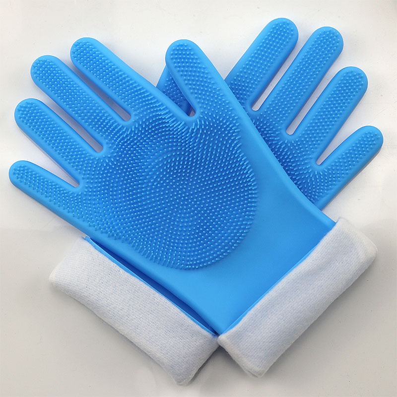 (💥New Year Flash Sale💥-48% OFF)Multifunctional Reusable Silicone Dishwashing Gloves--Buy More Save More