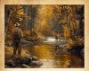 2025 Vintage Fishing Wall Calendar