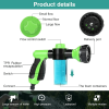 🎁TikTok Last Day Sale - 70% OFF💦Horse Shower Sprayer! 8-Way Turbo Spray Gun