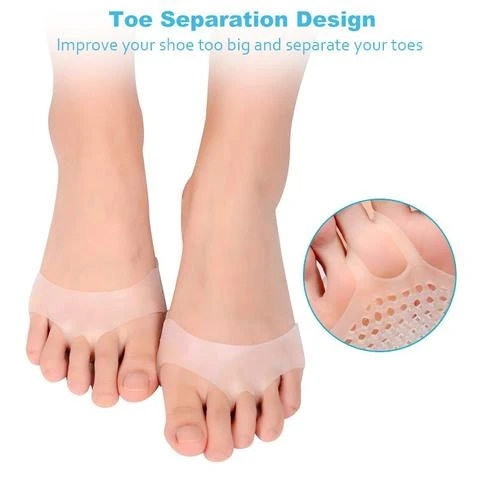 2020 HOT SUMMER SALE-Soft Silicone Gel Honeycomb Reusable Forefoot Pad