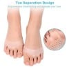 2020 HOT SUMMER SALE-Soft Silicone Gel Honeycomb Reusable Forefoot Pad