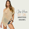 🔥LAST DAY SALE 50% OFF💥One-Piece Hot Girl Knitted Shawl