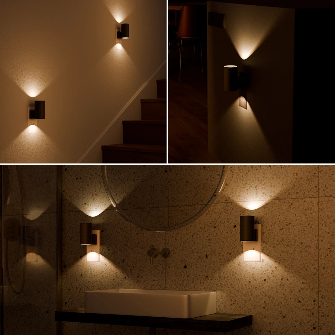 TikTok Last Day Promotion -60% OFF🎉Dimmable Plug-In Night Light 💡Modern Aesthetic Design