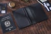 𝐇𝐎𝐏𝐇𝐔𝐑𝐑𝐘® Handmade Premium Leather Passport Wallet