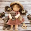 (🎄Christmas Hot Sale-49% off🔥🔥)Handmade Waldorf Doll - Cynthia