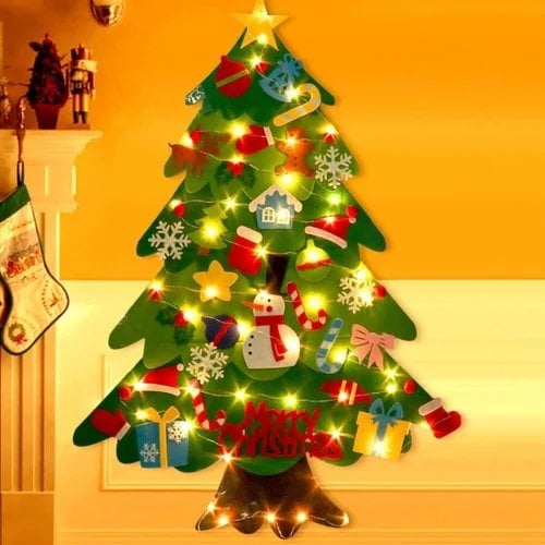 🔥Last Day Promotion 48% OFF-🎁-Kids DIY Felt Christmas Tree