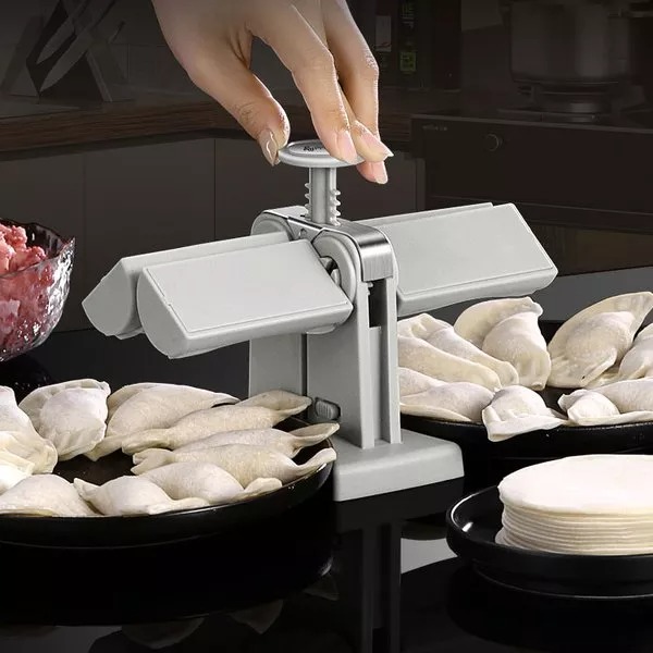 Household Double Head Automatic Dumpling Maker Mould