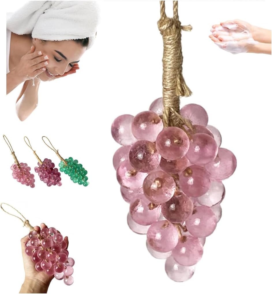 💥LAST DAY SALE 50% OFF🍇High-Quality Grade Grape Soap on a Rope