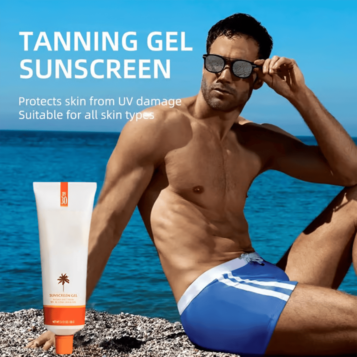 🔥Last Day Promotion 70% OFF🔥Orange Tanning Gel SPF30+⚡BUY 2 GET 1 FREE