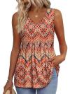 ⏰LAST DAY SALE 50% OFF💥Women Dressy Sleeveless V Neck Babydoll Tank Tops